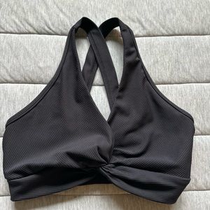 Black Sports Bra